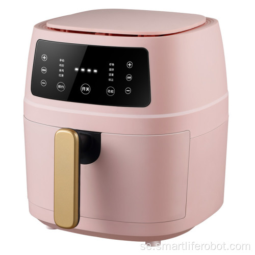 Hushålls kommersiell elektrisk 8L Smart Air Fryer Ugn